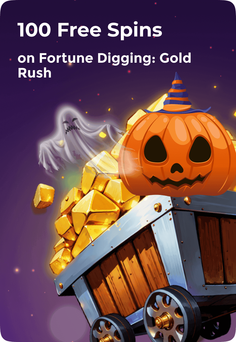 [Winport] 100 Free Spins on Fortune Digging: Gold Rush (all)  