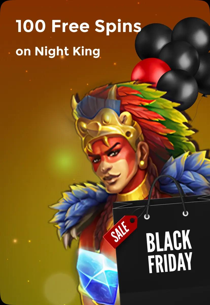 [Winport] 100 Free Spins on Night King (all)